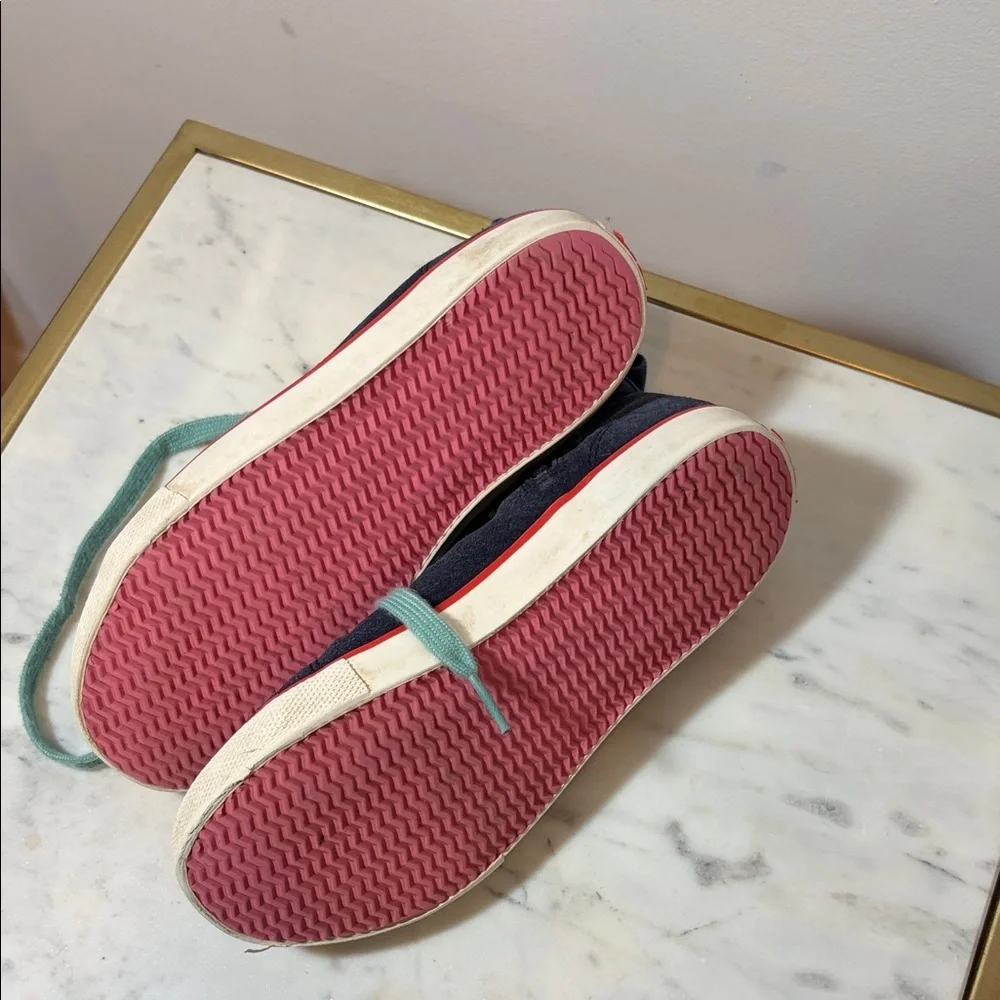 Mini Boden Rainbow High Top Sneaker Size 34(2)